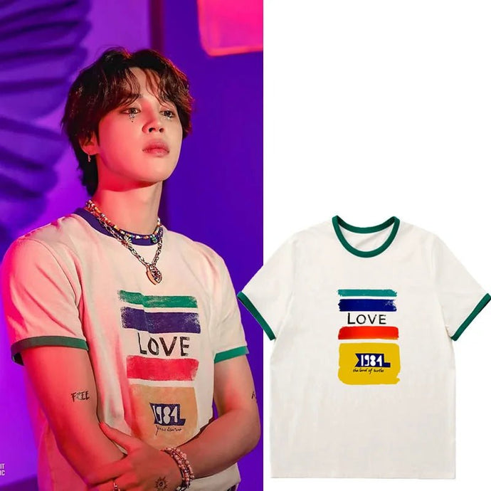 BTS Jimin Love 1984 Same T-shirt - BTS ARMY GIFT SHOP