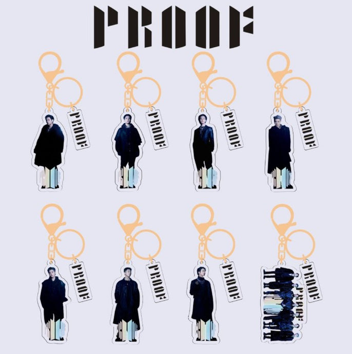 PROOF KEYCHAIN💜 - BTS ARMY GIFT SHOP