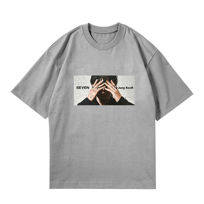 SEVEN oversized TEE - BTS ARMY GIFT SHOP