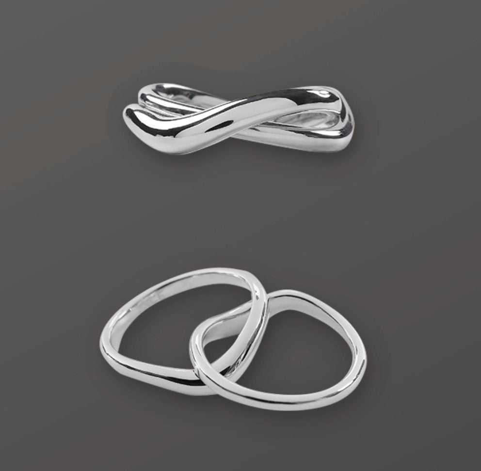 FACE Ring SILVER - BTS ARMY GIFT SHOP