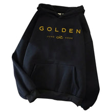 Load image into Gallery viewer, &quot;GOLDEN&quot; Jungkook Hoodie! - BTS ARMY GIFT SHOP
