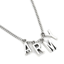Load image into Gallery viewer, ARMY Pendant Necklace💜 - BTS ARMY GIFT SHOP
