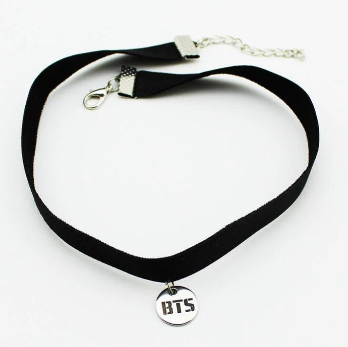 BLACK VELVET CHOKER💜 - BTS ARMY GIFT SHOP