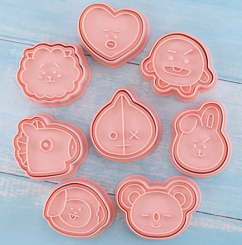 BT21 Cookie Cutters - BTS ARMY GIFT SHOP