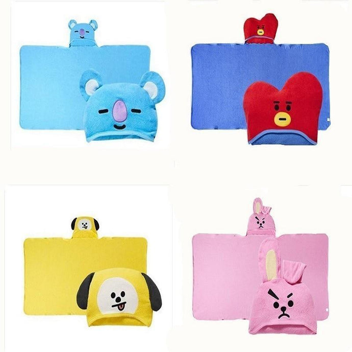 BT21 HOODIE TOWELS💜 - BTS ARMY GIFT SHOP