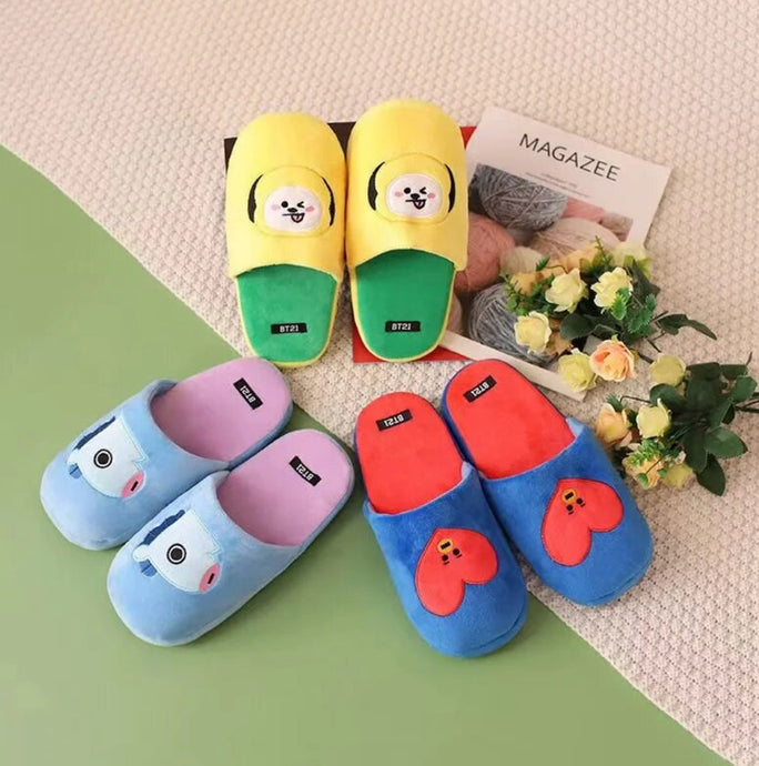 BT21 SLIPPERS💜💖 - BTS ARMY GIFT SHOP