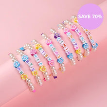 Load image into Gallery viewer, BTS Beaded Pearl Bracelet💜 - BTS ARMY GIFT SHOP
