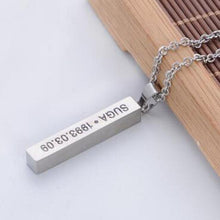 Load image into Gallery viewer, BTS BIAS B-DAY NECKLACE 💜 - BTS ARMY GIFT SHOP
