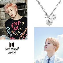 Load image into Gallery viewer, BTS Jimin Necklace 💜 - BTS ARMY GIFT SHOP
