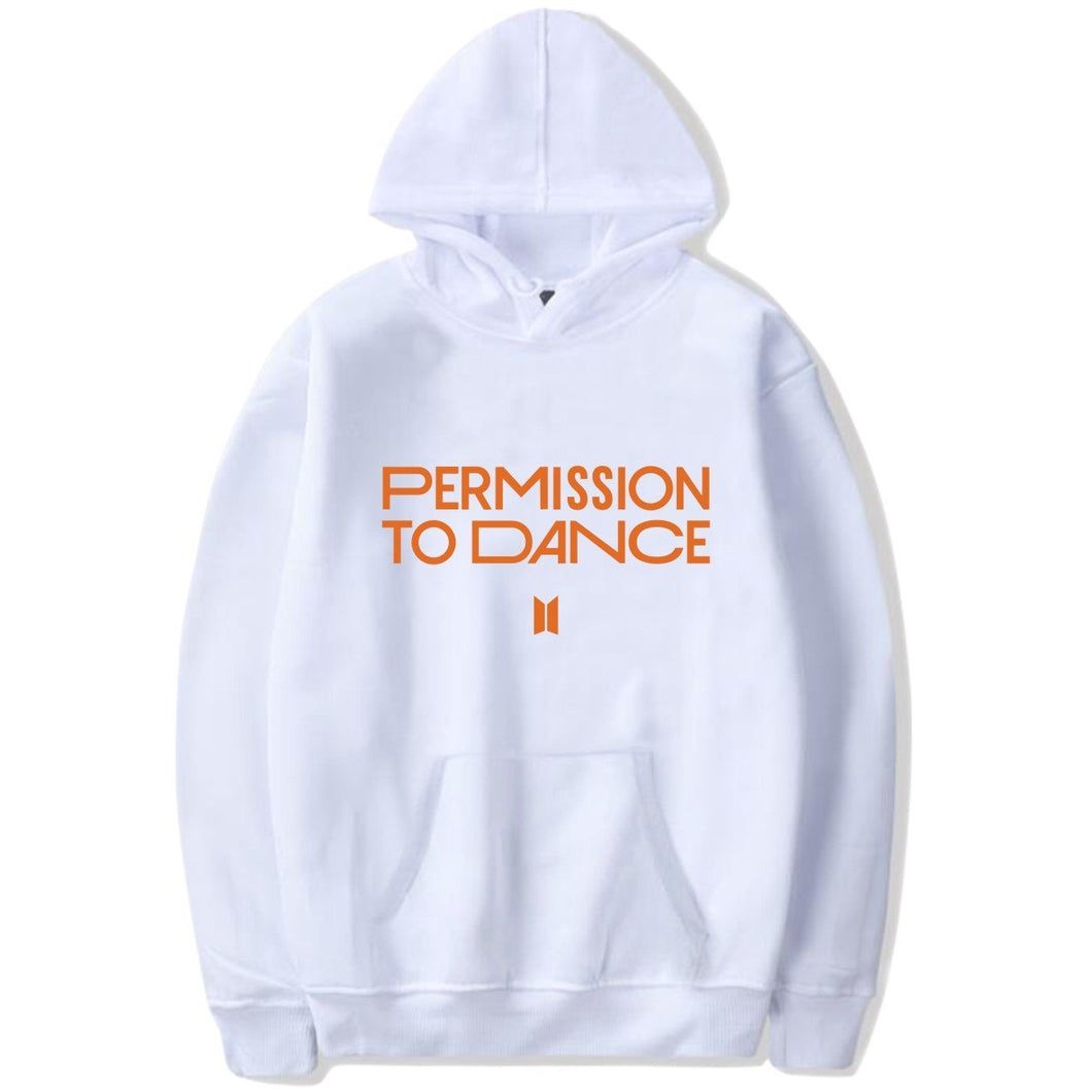 BTS PERMISSION TO DANCE HOODIE 🧡 - BTS ARMY GIFT SHOP
