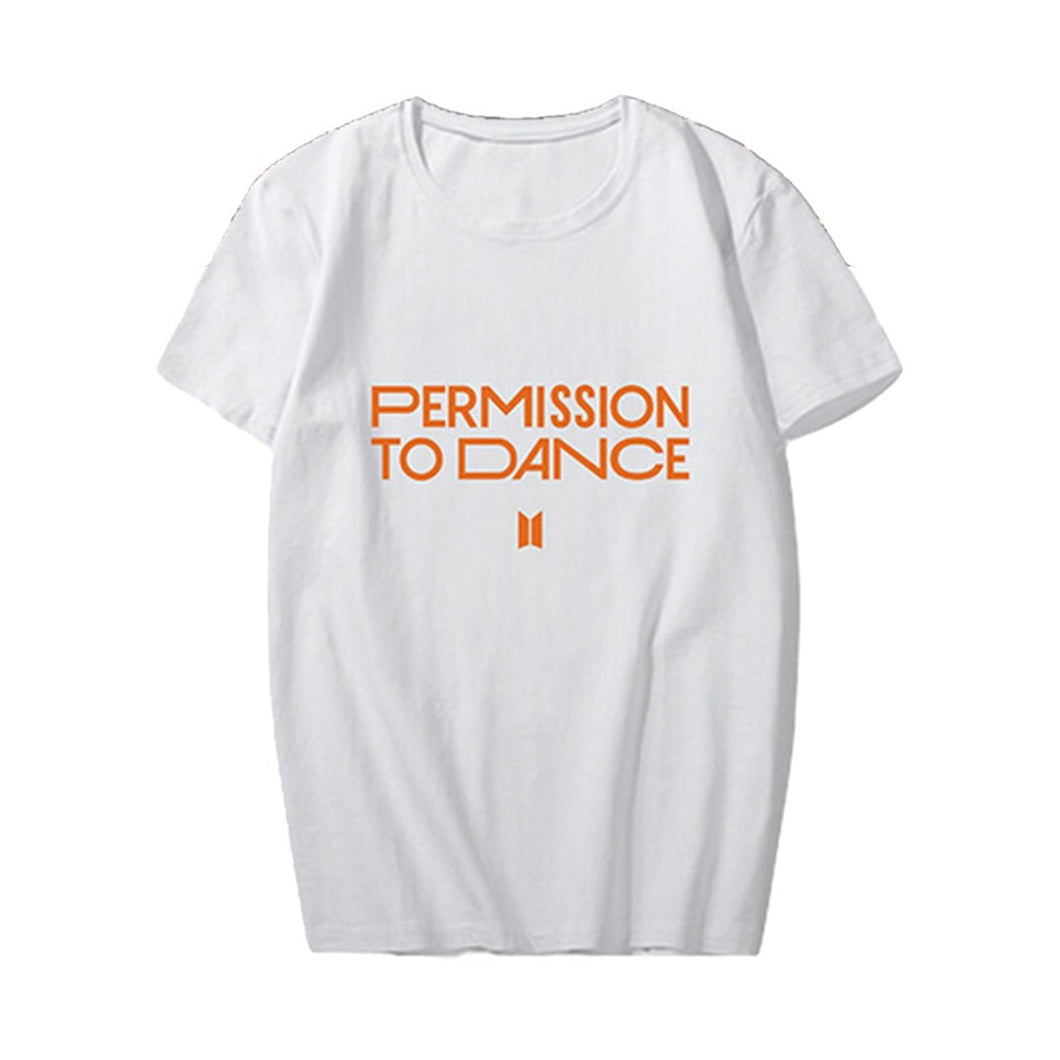 BTS PERMISSION TO DANCE TEE 🧡 - BTS ARMY GIFT SHOP