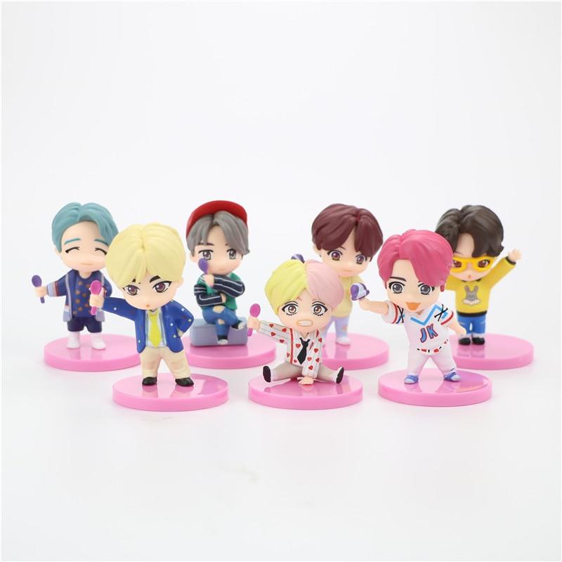 BTS TINY TAN Action Figures💜 - BTS ARMY GIFT SHOP