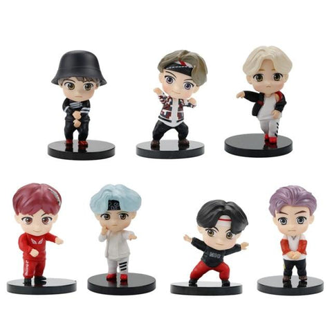 BTS TINY TAN Action Figures💜 - BTS ARMY GIFT SHOP