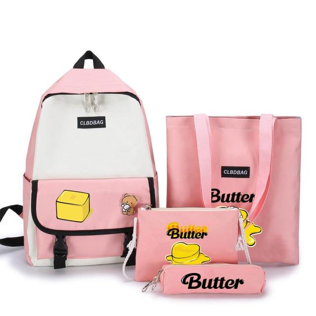 Pink Army Backpack