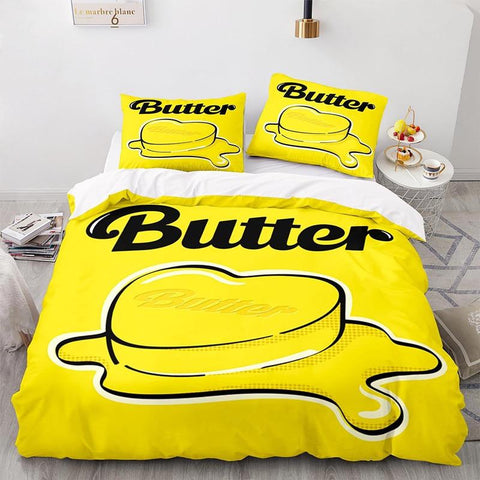 💛BUTTER💛 BTS Bedsheets - BTS ARMY GIFT SHOP