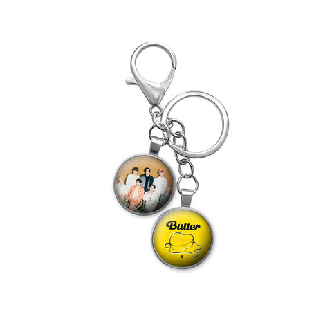 💛BUTTER💛 KEYCHAIN - BTS ARMY GIFT SHOP