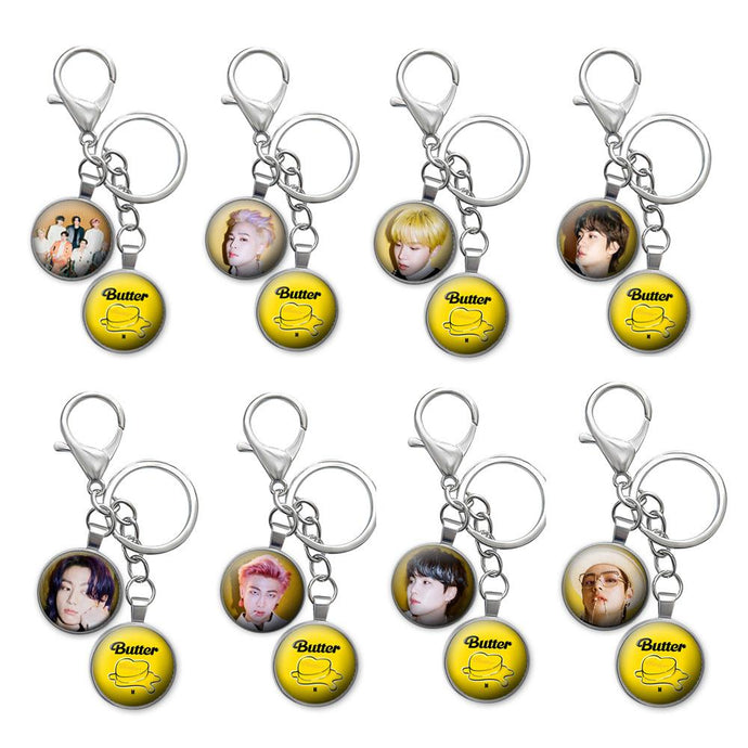 💛BUTTER💛 KEYCHAIN - BTS ARMY GIFT SHOP