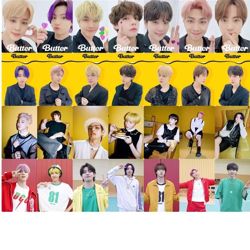 Buy 8 Pack/240 Pcs BTS Merchandise Lomo Card KPOP Photocards Butter  Greeting Card with Postcards Box Online at desertcartEcuador