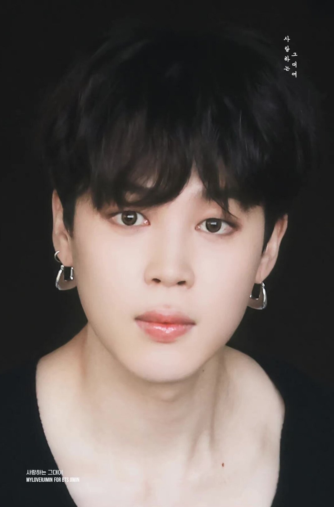 BTS Jimin earring shops artist made