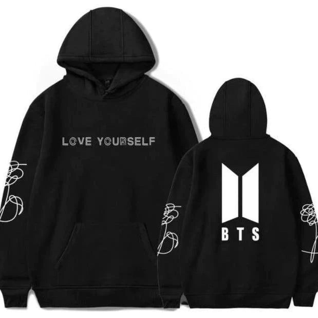 Hoodie love yourself sales