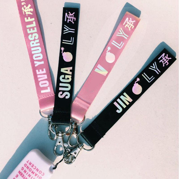 LOVE YOURSELF KEYCHAINS💜 - BTS ARMY GIFT SHOP