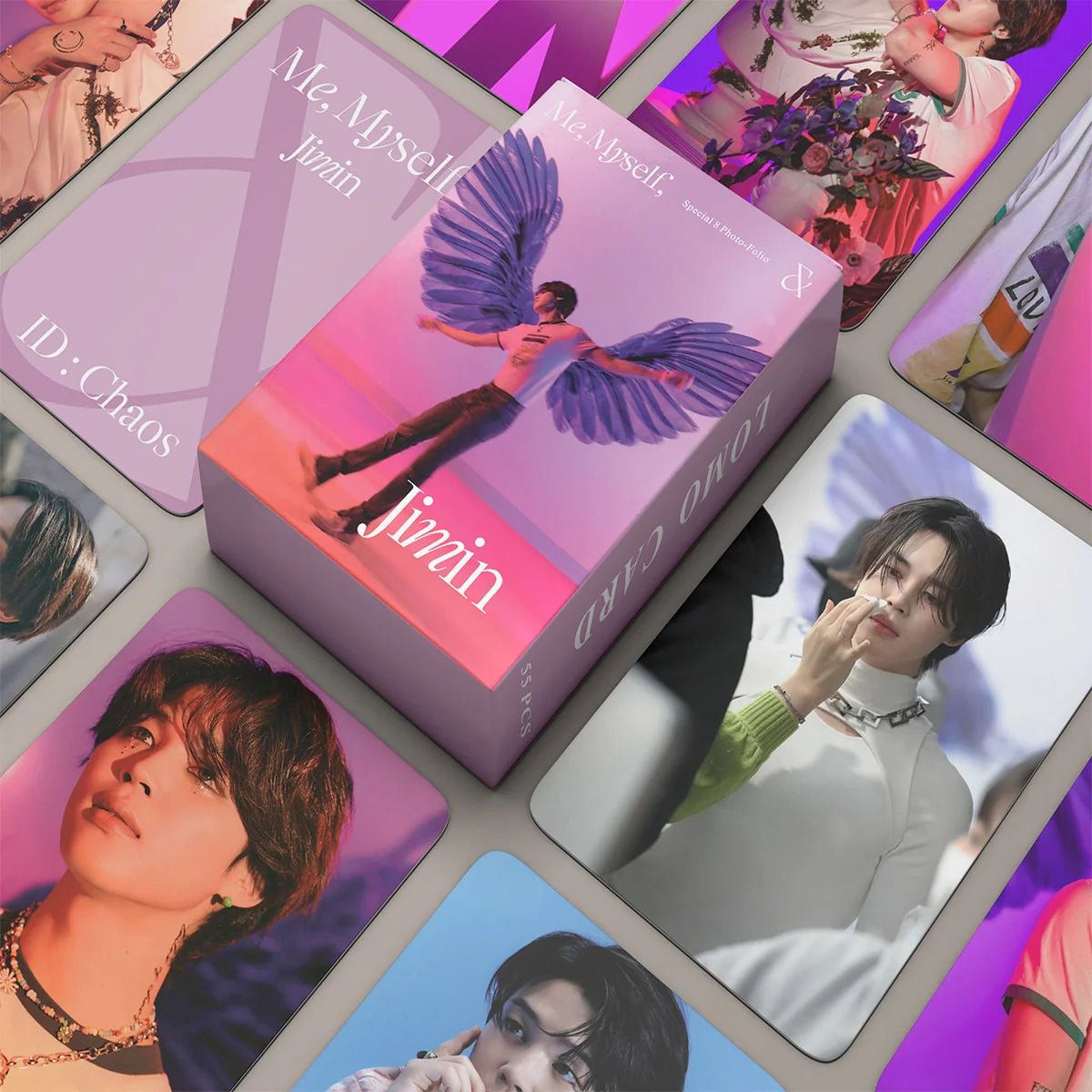K-Pop JIMIN BTS Premium Photocard Set / K-Pop Collection Merchandise /  Matte Finish / K-Pop Accessoires