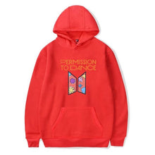 Load image into Gallery viewer, PERMISSION TO DANCE HOODIE🧡 - BTS ARMY GIFT SHOP
