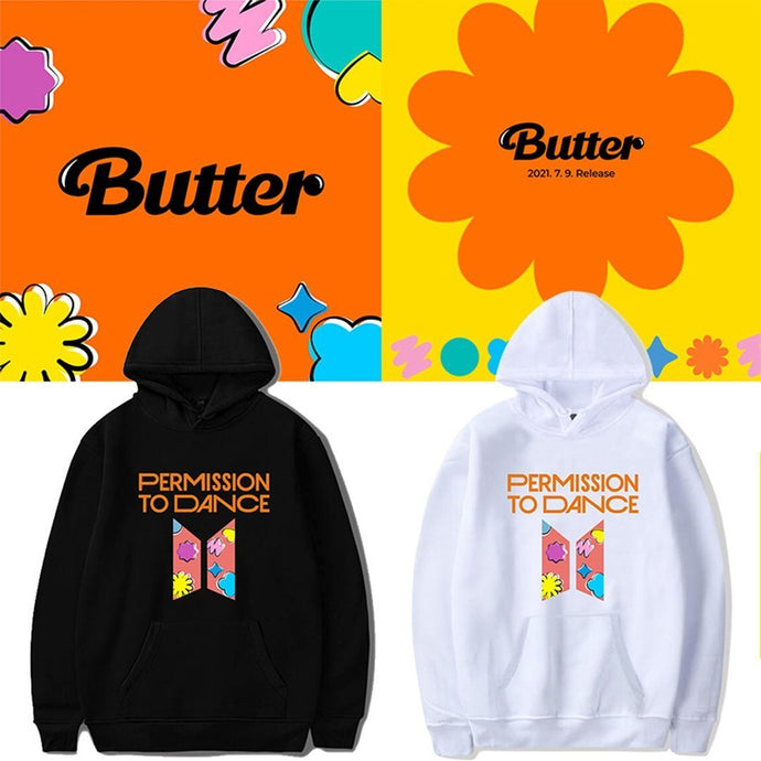 PERMISSION TO DANCE HOODIE🧡 - BTS ARMY GIFT SHOP
