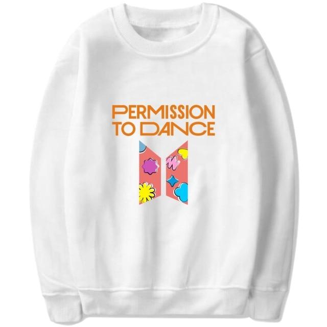 PERMISSION TO DANCE SWEATER🧡 - BTS ARMY GIFT SHOP