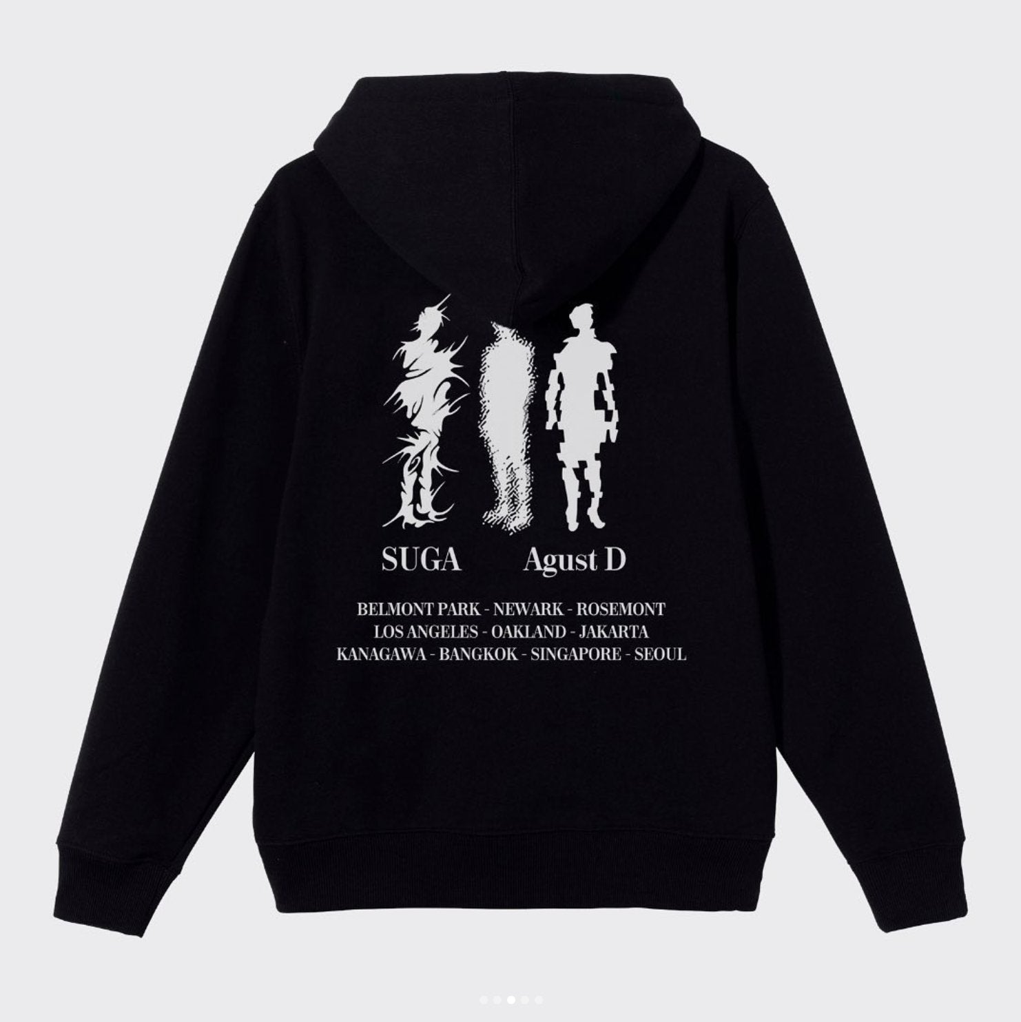 SUGA CREW | ZIP HOODIE🖤 - BTS ARMY GIFT SHOP