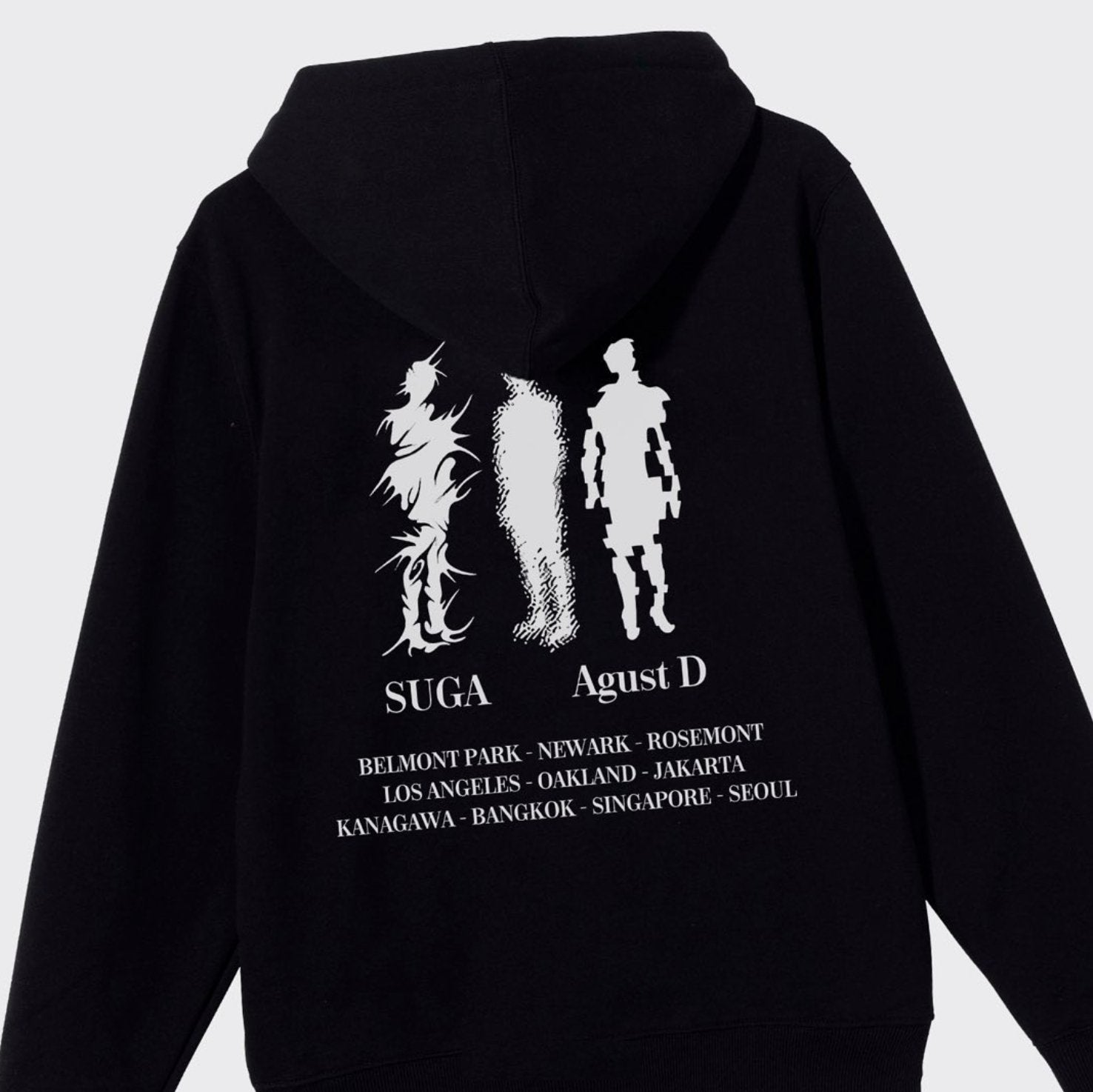 SUGA CREW ZIP HOODIE BTS ARMY GIFT SHOP