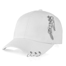 Load image into Gallery viewer, WINGS TOUR PIERCED BASEBALL CAP💜 - BTS ARMY GIFT SHOP
